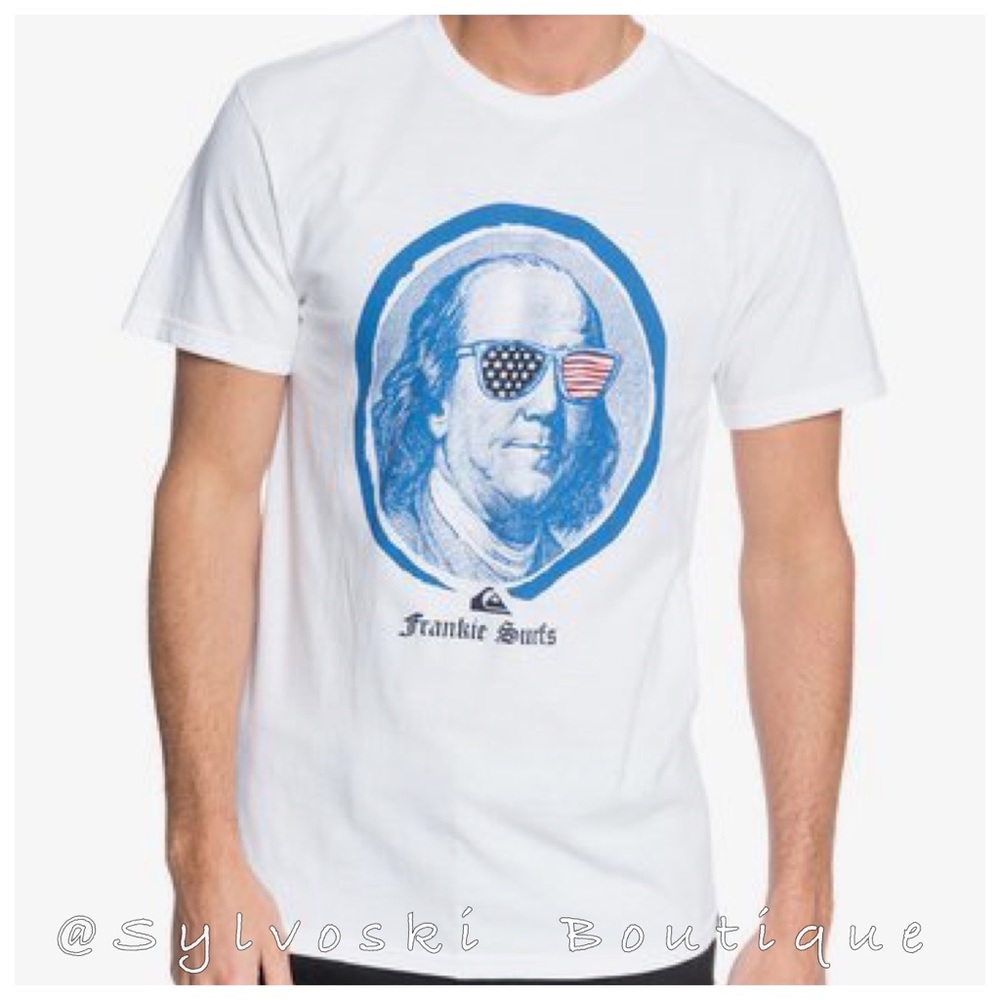 🇺🇸QUIKSILVER 4th Frankie Surfs T-Shirt NWT